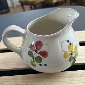 Elegant Floral Ceramic Jug